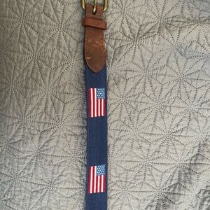 Smathers & Branson Men's American Flag Belt